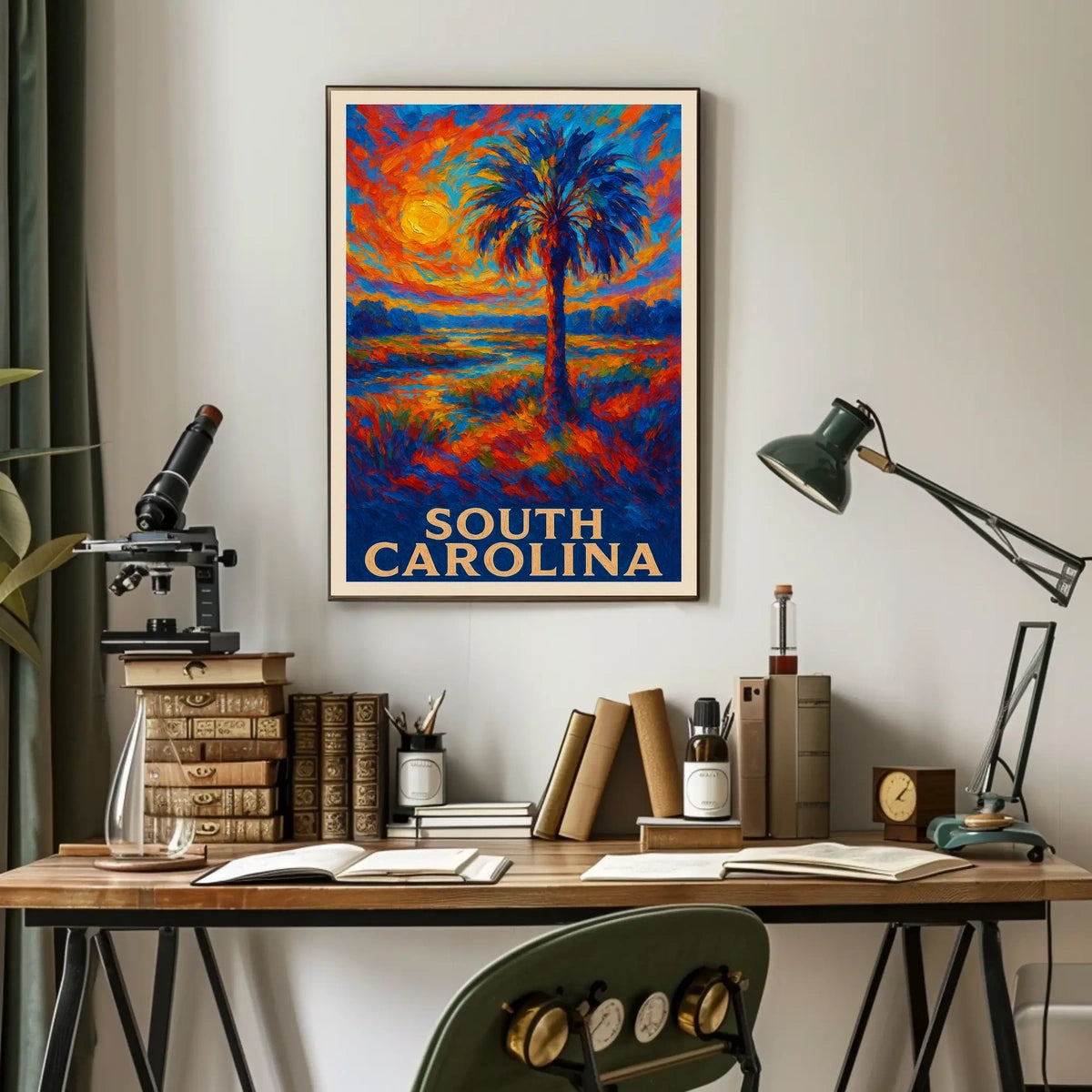 South Carolina Sunset Poster