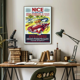 Nice International Automobile Week 1949 Poster