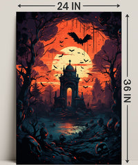 Eerie Twilight Poster