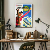 Explore the Jungfrau Region Poster PosterGoat