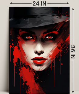 Enigmatic Elegance Poster