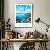 Lake Superior Serenity Poster