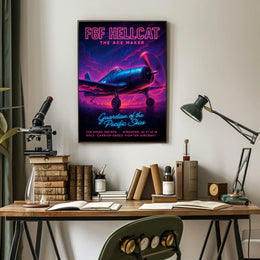 F6F Hellcat The Ace Maker Poster