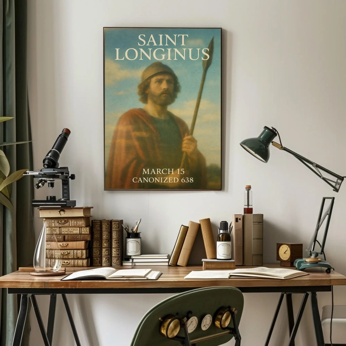 Saint Longinus Poster