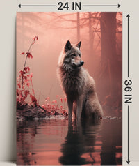 Serenity In The Mist Poster PosterGoat