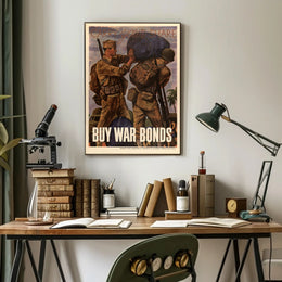 Carry Your Share Buy War Bonds Poster Art Print PosterGoat