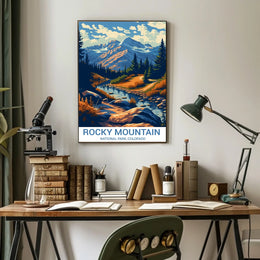 Rocky Mountain National Park Poster