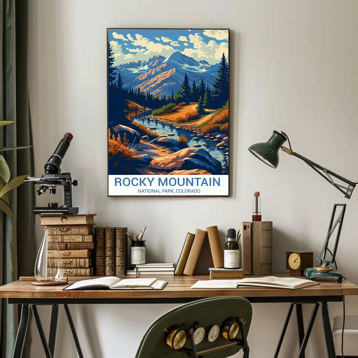 Rocky Mountain National Park Poster