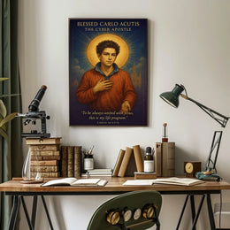 Blessed Carlo Acutis The Cyber Apostle Poster