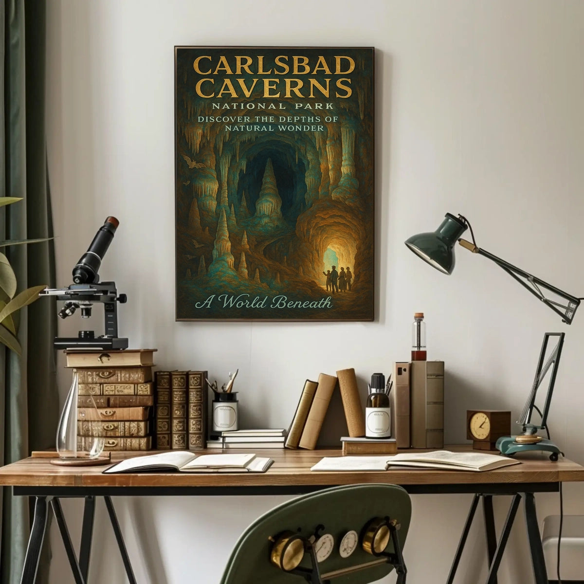Carlsbad Caverns A World Beneath Poster