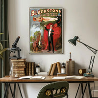 Blackstone Magic Show Vintage Cultural or Heritage Poster