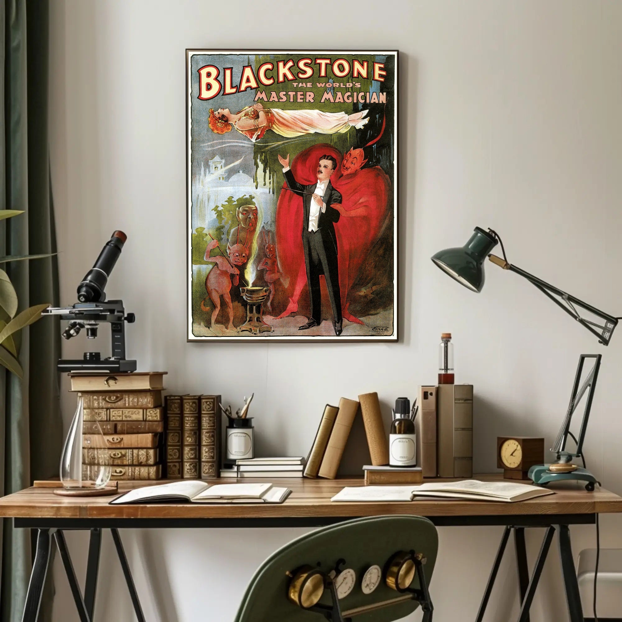 Blackstone Magic Show Vintage Cultural or Heritage Poster