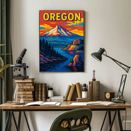 Oregon Adventure Poster