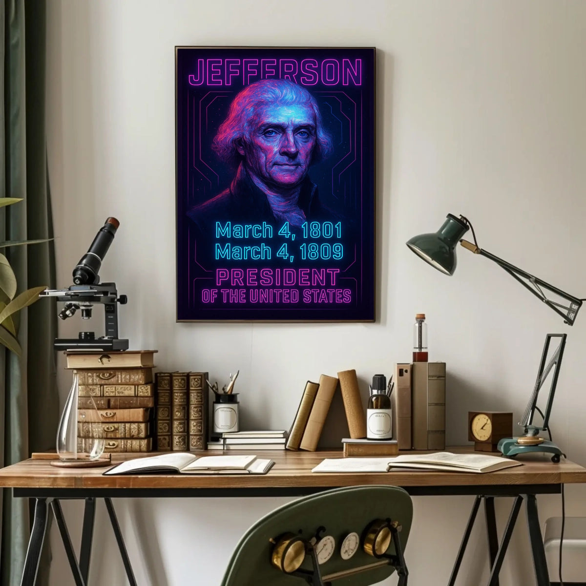 Thomas Jefferson 3Rd President Poster