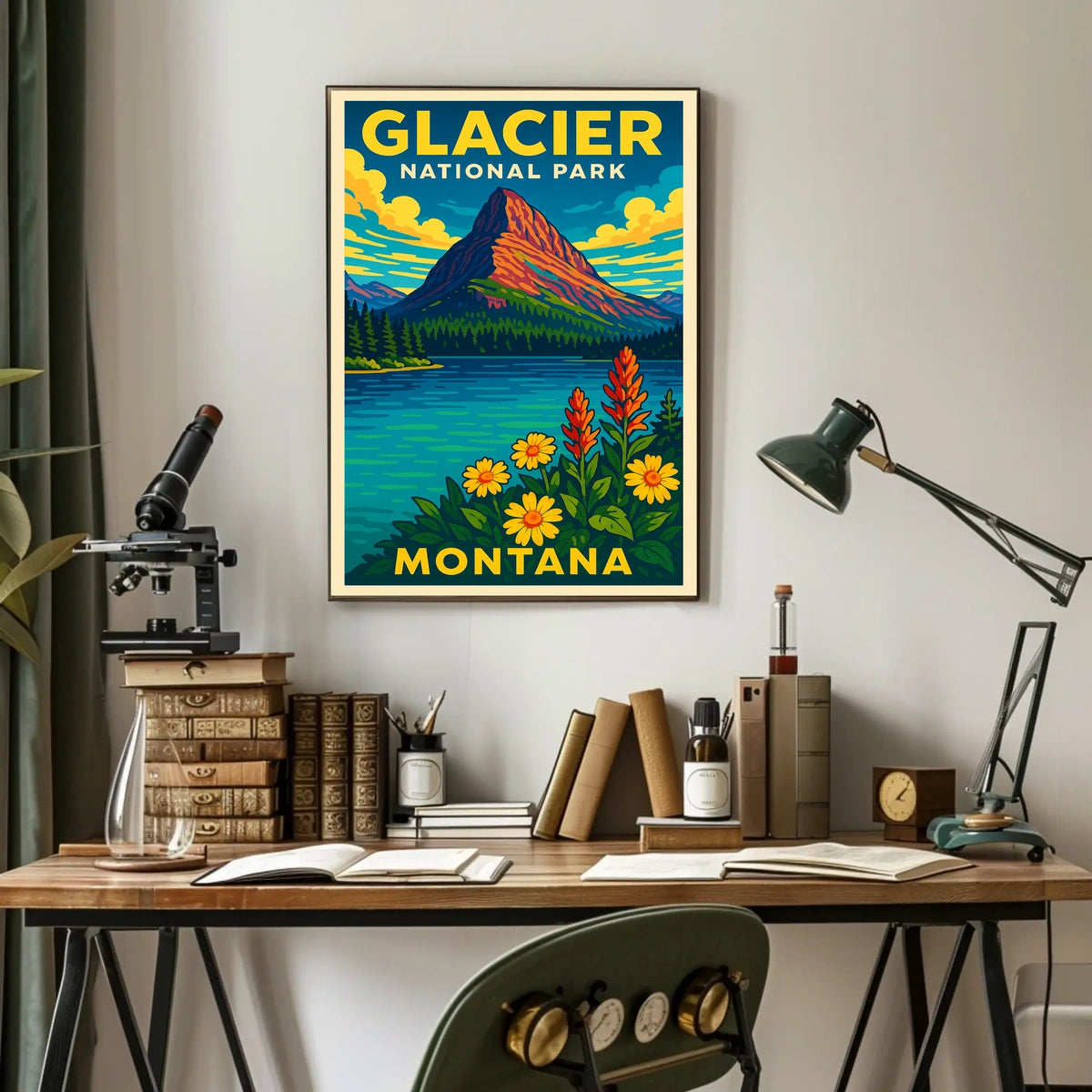 Glacier National Park Montana Poster
