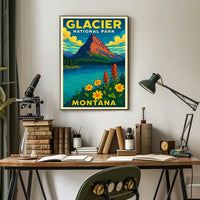 Glacier National Park Montana Poster