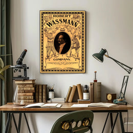 Vintage Vaudeville Elegance Robert Wassmann Theatrical Poster