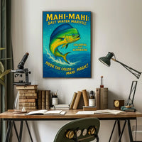 Mahi-Mahi Salt Water Marvel Poster