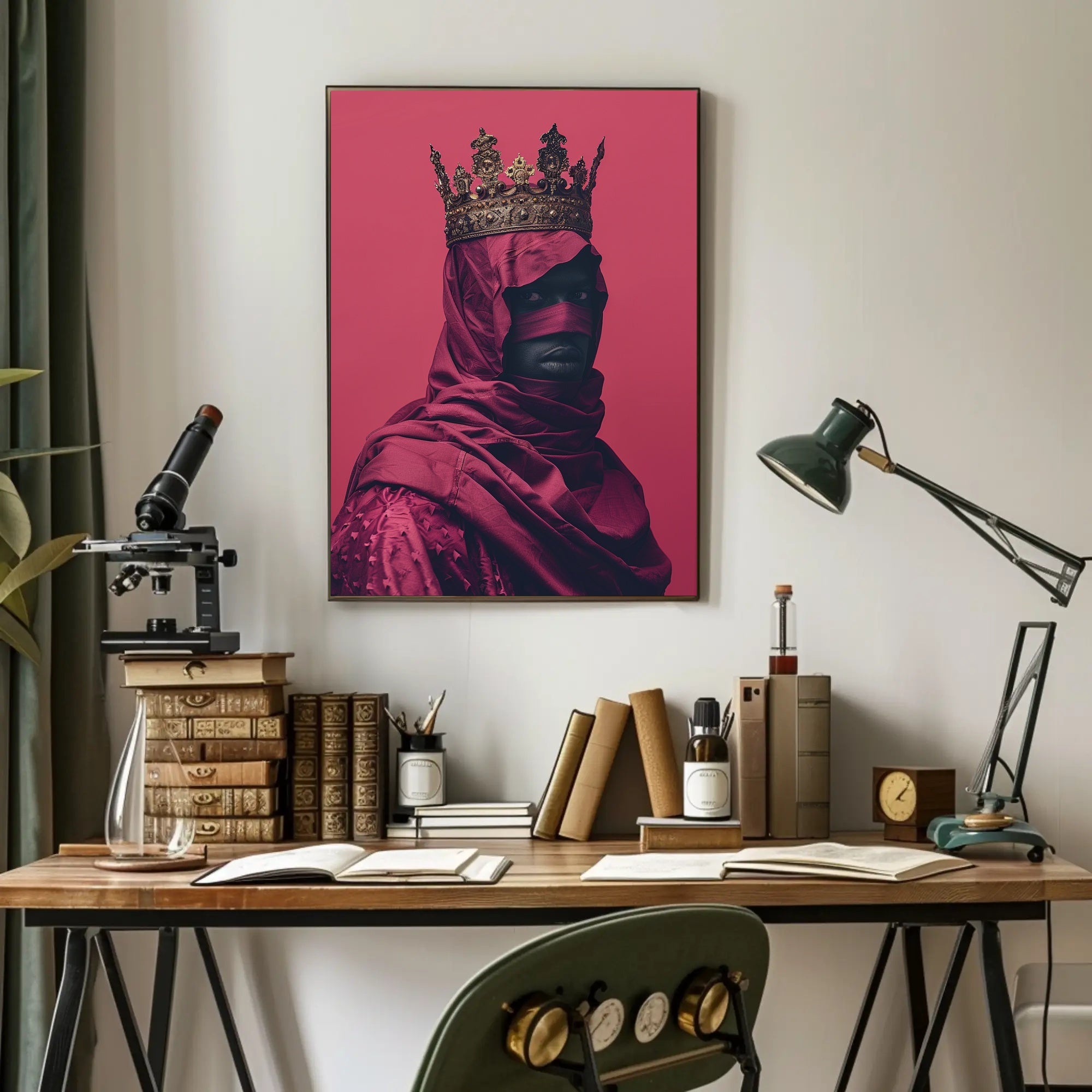 Regal Majesty Art Print Poster for Home Decor and Wanderlust Lovers PosterGoat