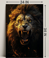 Roaring Majesty Poster