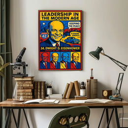 Dwight D. Eisenhower 34th President Poster PosterGoat
