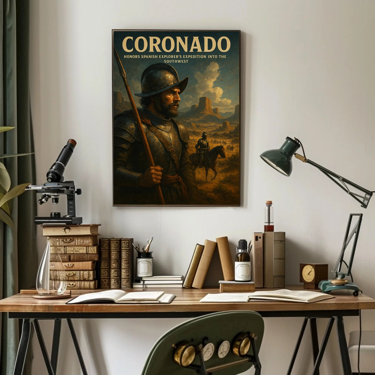 Coronado Honoring The Spanish Explorer Poster
