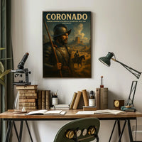 Coronado Honoring The Spanish Explorer Poster