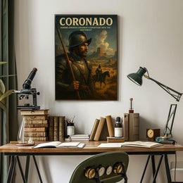 Coronado Honoring The Spanish Explorer Poster