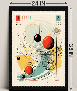 Abstract Cosmic Design Abstract Poster