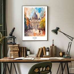 Rome Italy Poster