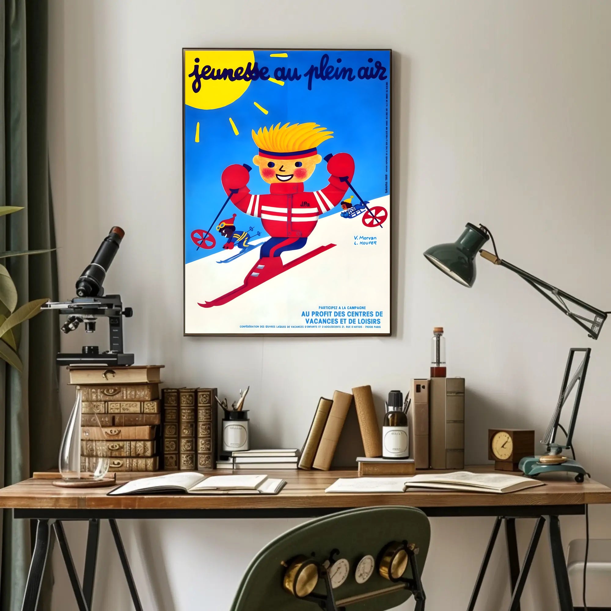 Jeunesse au Plein Air Poster PosterGoat