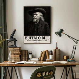 Buffalo Bill Art Print: Historical or Presidential Poster
