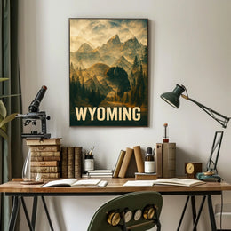Wyoming Wilderness Poster