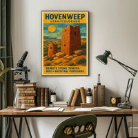 Hovenweep Ancient Stone Towers Poster