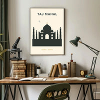 Taj Mahal Agra, India Poster PosterGoat