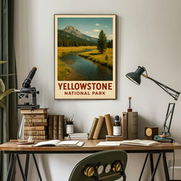 Yellowstone National Park Poster