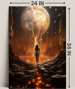 Journey To The Cosmic Realm Poster PosterGoat