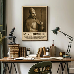 Saint Cornelius Pope And Martyr Poster