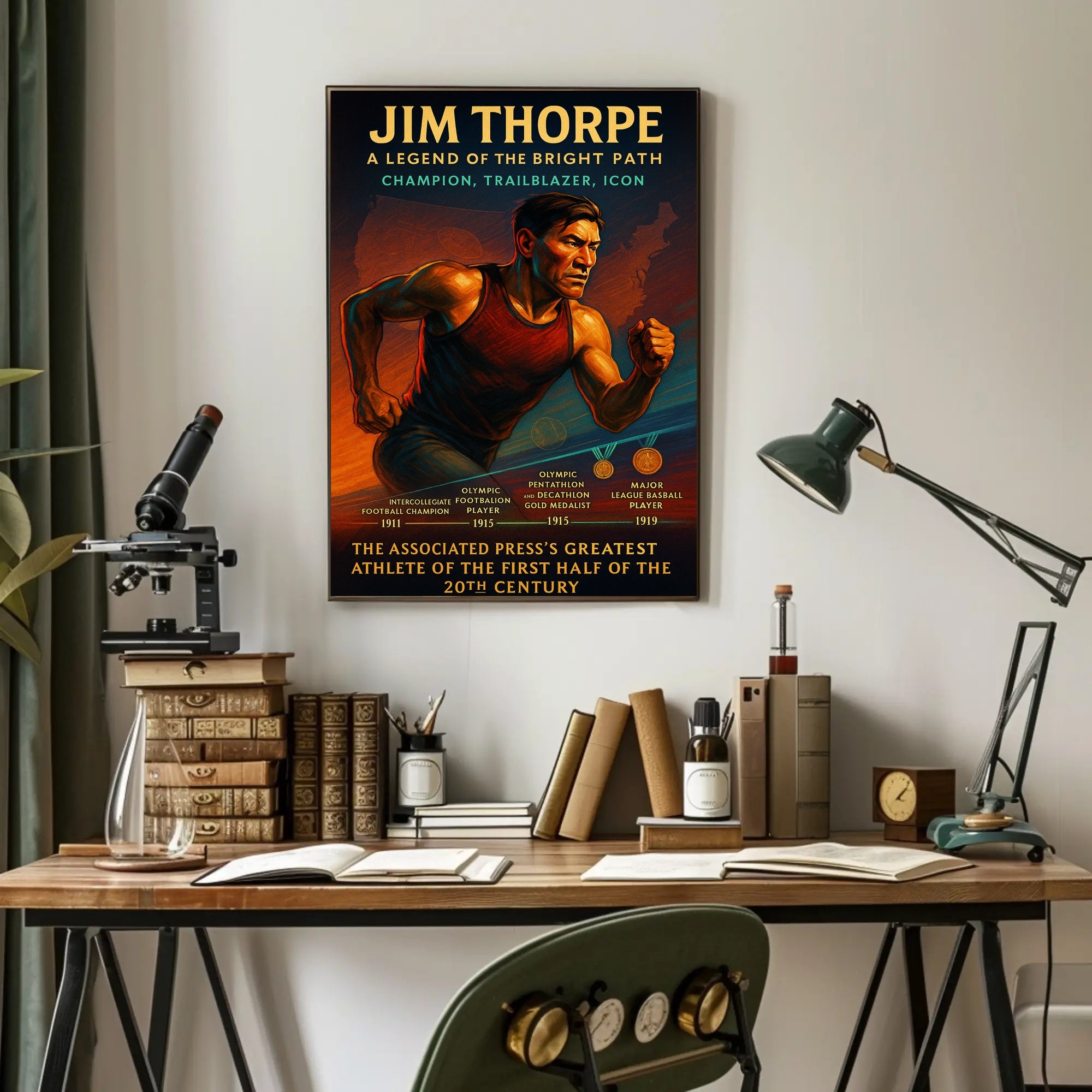 Jim Thorpe: A Legend of the Bright Path Poster