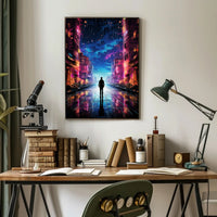 Neon City Dreams Poster