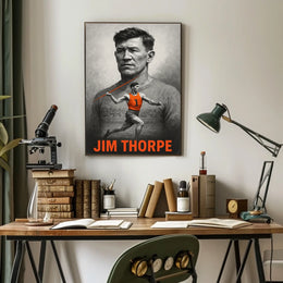Jim Thorpe Athletic Legend Poster