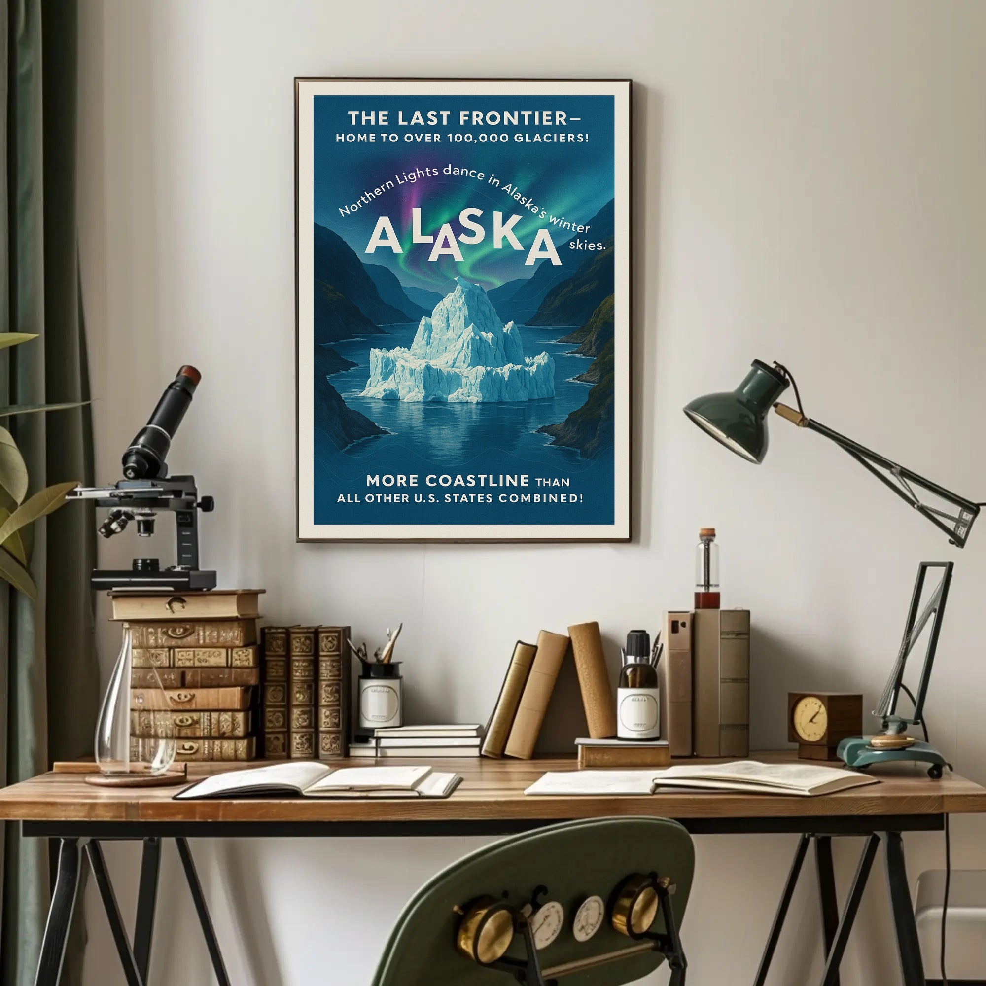 Alaska The Last Frontier Poster