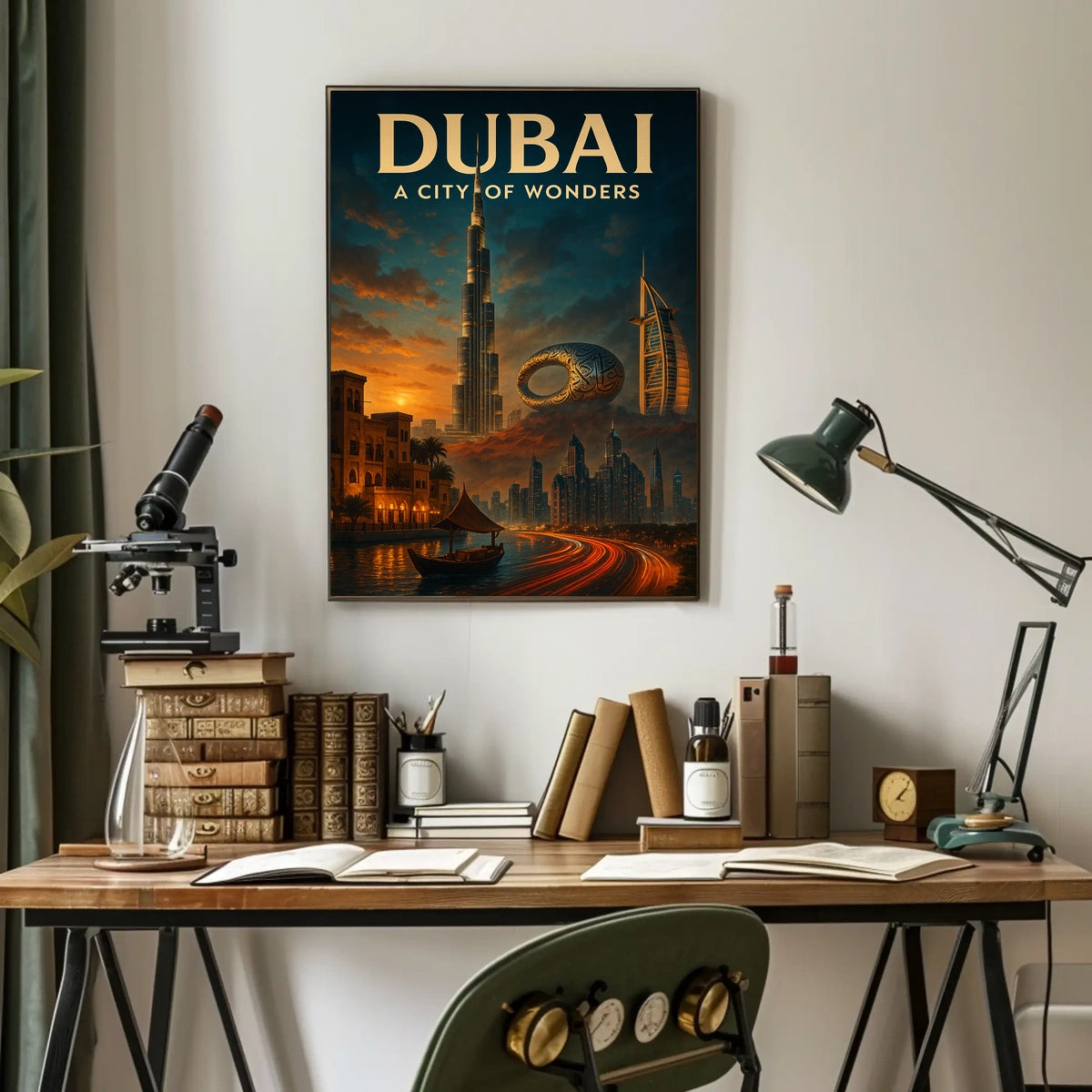 Dubai A City of Wonders Poster