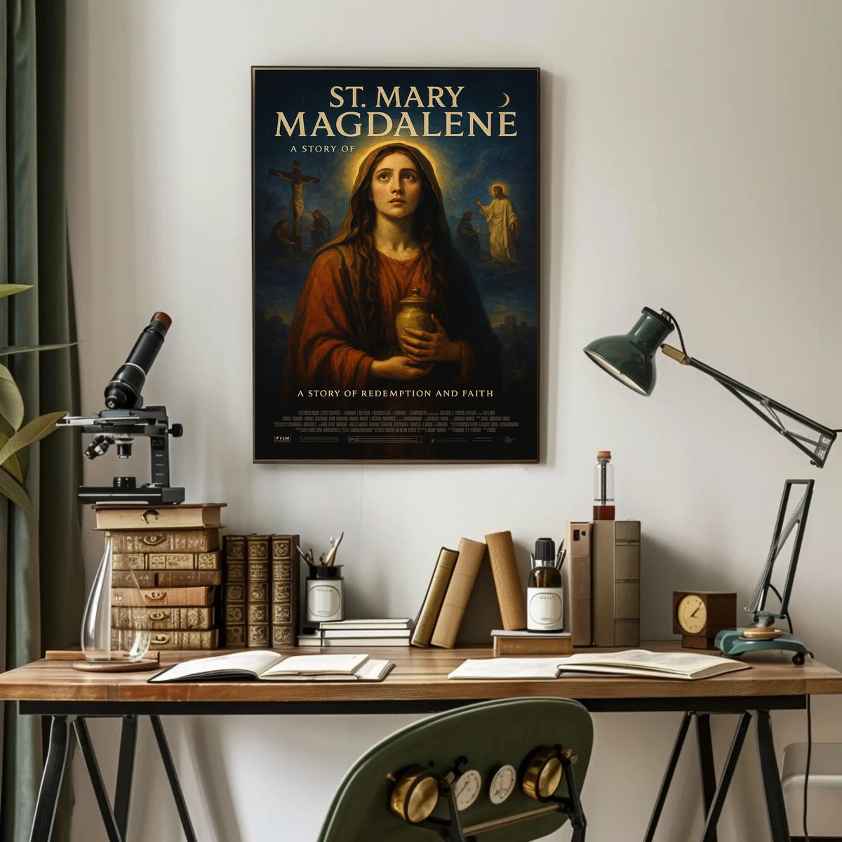 St. Mary Magdalene A Story of Redemption and Faith Poster