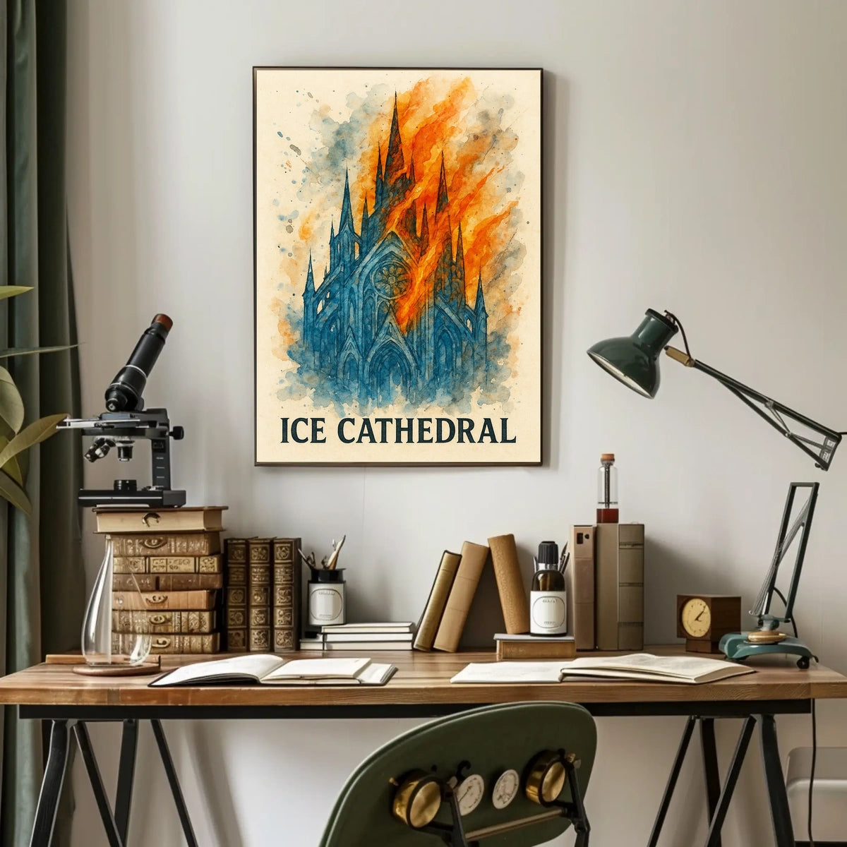 Ice Cathedral Poster
