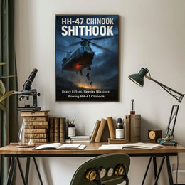 Boeing HH-47 Chinook Heavy Lifters Poster