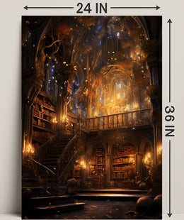 Enchanted Library Poster
