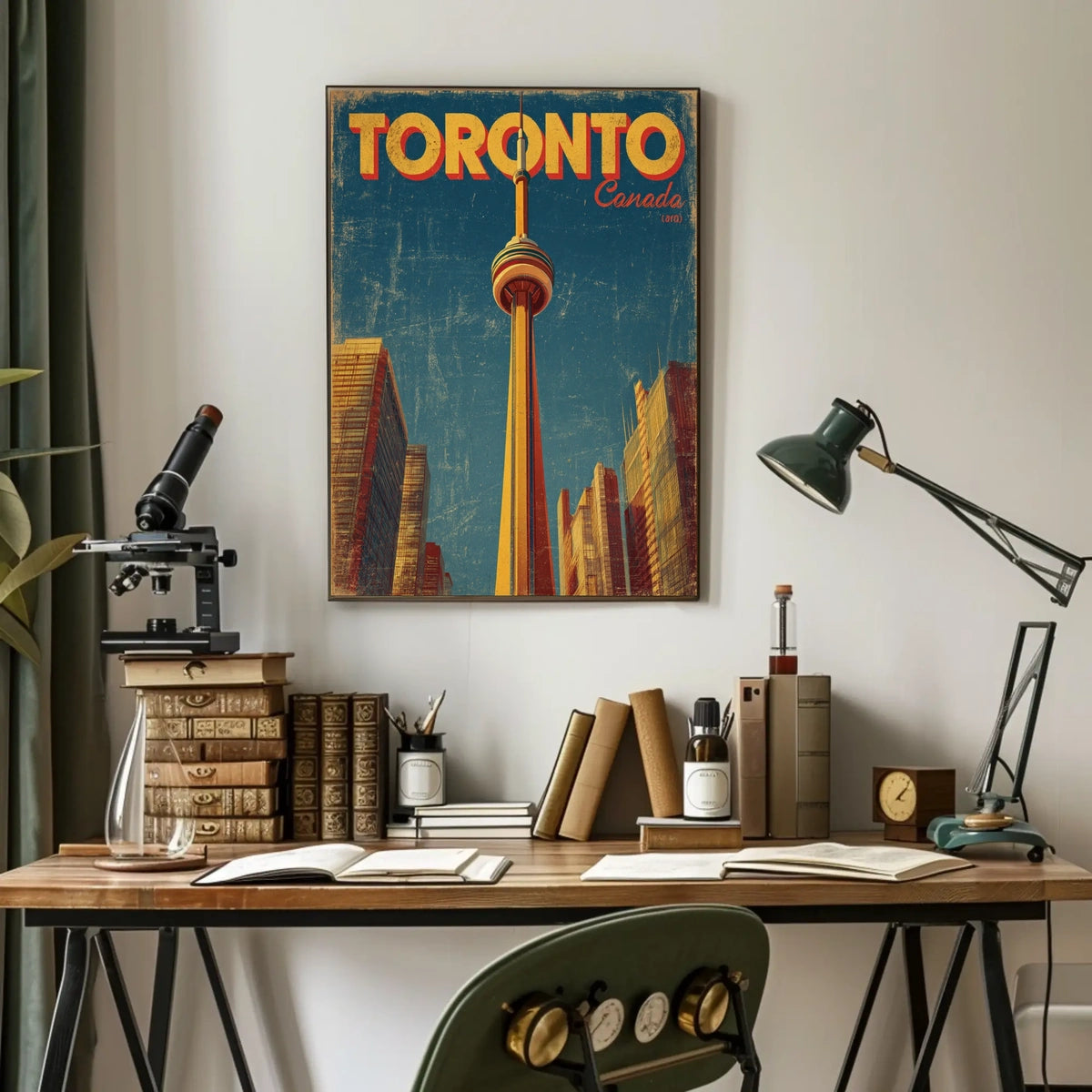 Toronto Skyline Poster