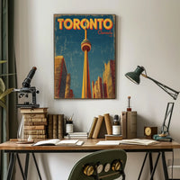 Toronto Skyline Poster