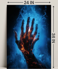 Elemental Hand Poster